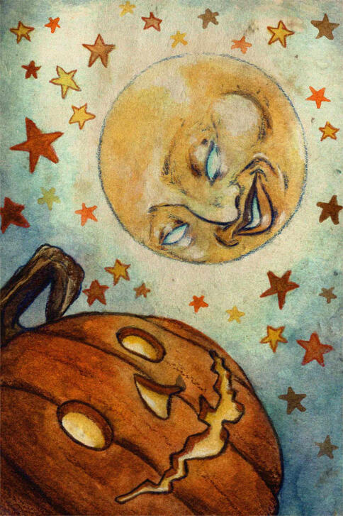 pumpkin moon
